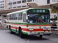 電動大型方向幕に改装された730車（廃車済）。 この様に永らく730車が現役だった（2003年）。