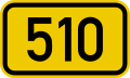 File:Bundesstraße 510 number.svg