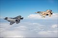 Israeli Air Force F-16I and F-35I