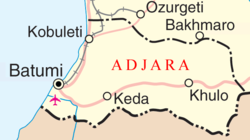 Location of Ajaria