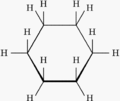 Thumbnail for File:Cyclohexane-structure.png