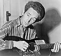 Woody Guthrie geboren op 14 juli 1912