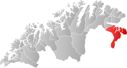 Sør-Varangers kommun i Troms og Finnmark fylke.