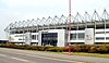 Derby County's Pride Park Stadium from the outside