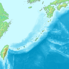 北大東村ため池群位置図