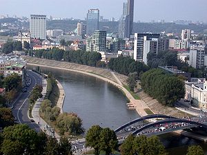 Panorama di Vilnius