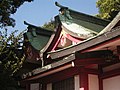 八幡造 市谷亀岡八幡宮本殿（東京都新宿区）