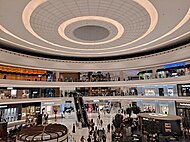 Another view of one of the Dubai Mall's indoor atrium