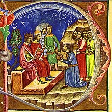 Chronicon Pictum, Hungarian, Hungary, King Solomon, Prince Géza, Niš, Byzantine Empire, occupation, medieval, chronicle, book, illumination, illustration, history