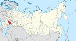 Lage innerhalb Russlands