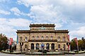 Staatstheater Braunschweig with Cimiotti Fountain. April 2016.