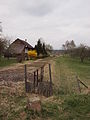 Überbleibsel einer Bahnstrecke bei Salem