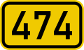 File:Bundesstraße 474 number.svg