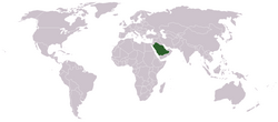 Arabia Saudita - Localizzazione