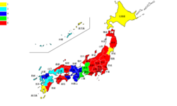 JNN系列のリモコンキーID地図