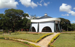 Mausoleum of late President Frederick Chiluba at Embassy Park Presidential Burial in Lusaka, Zambia.