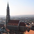 Die Martinskirche vom Hofberg („Schanzl“) aus gesehen