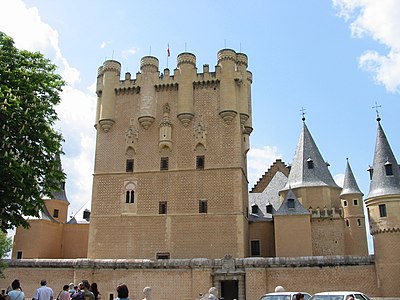 Torres de la zona de la entrada