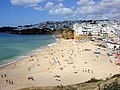 A beach in Albufeira