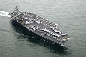 USS Nimitz (CVN-68) San Diego, Kaliforniya yakınları