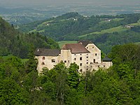 Ostansicht der Burg, Mai 2010