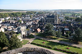 City as seen from the castle terrasse.