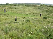 Muhu Stronghold, site of the native Estonian surrender to crusaders in 1227.