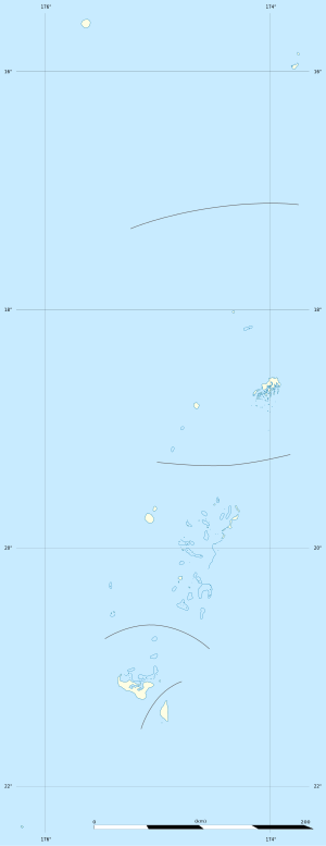 Vava‘u Group is located in Tonga