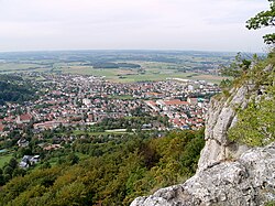 Heubach seen from Rosenstein