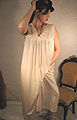 Nightdress, worn as sleepwear, available in a variety of styles.