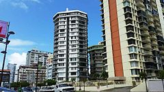 Buildings along Isla Verde Ave.