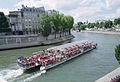 Paris, bateau parisien, Seine river