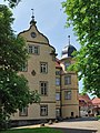 Deutsch: Schloss Meßbach im Dörzbacher Ortsteil Meßbach, Hohenlohekreis in Süddeutschland. English: Castle Meßbach in Meßbach, Southern Germany.