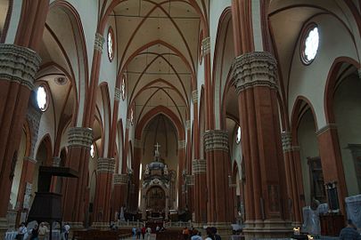 Bologna, Basilica di San Petronio, interno