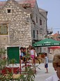 Summer on in a Krapanj street.