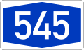 File:Bundesautobahn 545 number.svg