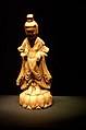 Wono-ri Bodhisattva, Goguryeo, first half of the 6th century. Ceramic, h. 17 cm. National Museum of Korea.