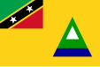 Flag of Nevis, Saint Kitts and Nevis