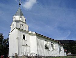 View of the village church