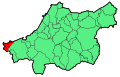 Location of Hendaye in Labourd