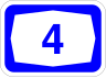 Highway 4 shield}}