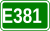 European route E381