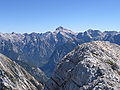 A view from Bavški Grintavec mountain