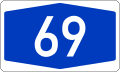 File:Bundesautobahn 69 number.svg