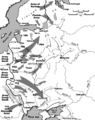 Initial plan for german attack on USSR, operation Barbarossa