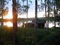 Sauna en Kannonkoski.