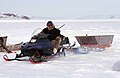 Seal hunter near Cape Dorset (1999)