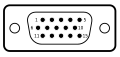 Pinout del conector DE-15M.