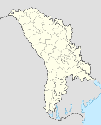 Національний дивізіон Молдови 2006—2007. Карта розташування: Молдова