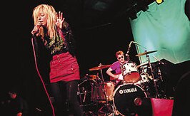 Optreden van The Ting Tings in 2008